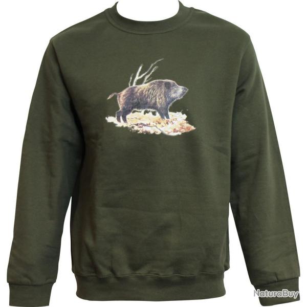 SWEAT SOLITAIRE KAKI BARTAVEL