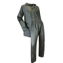 ENSEMBLE PLUIE VESTE +PANTALON KAKI - 3XL - LMA