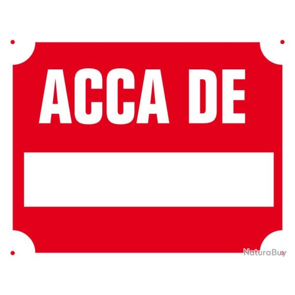 PANNEAU ACCA DE ... - KROMA