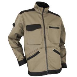 BLOUSON DE TRAVAIL BEIGE - 2XL - LMA