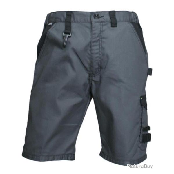 BERMUDA DE TRAVAIL GRIS - 42 - LMA