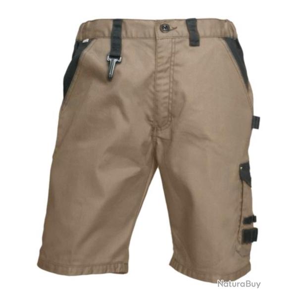 BERMUDA DE TRAVAIL BEIGE - 50 - LMA