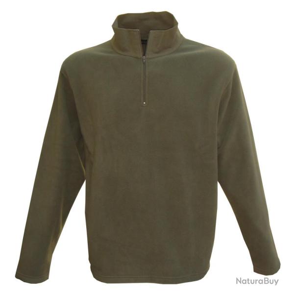 CHEMISE F1 ZIPPEE MAILLE KAKI KALAHARI