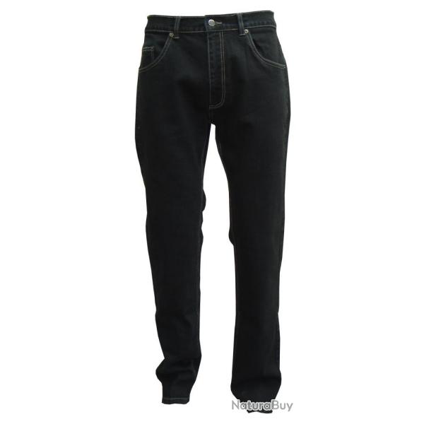 JEAN HOMME COTON/ ELASTHANNE NOIR - 52 - KALAHARI