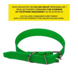 COLLIER PVC 650 X 25 MM - Vert - HB DOG