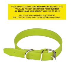 COLLIER PVC 600 X 25 MM - Jaune - HB DOG