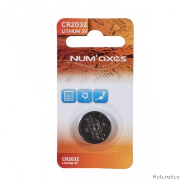 PILE CR2032 LITHIUM 3V - GROUPE NUM'AXES