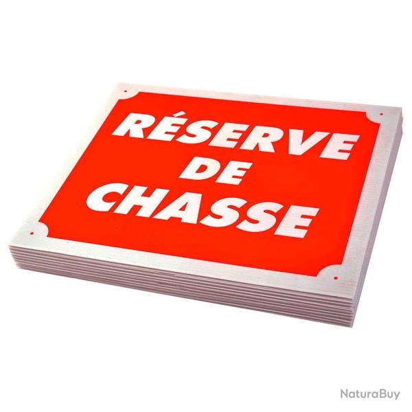 PLAQUE AKILUX RESERVE DE CHASSE X10 - JANUEL