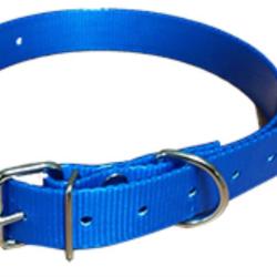 COLLIER CHIEN POLYURETHANE 60CM - Bleu - HB DOG