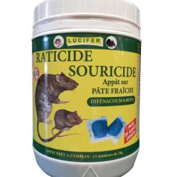 RATICIDE SOURICIDE PATE 150G - LUCIFER