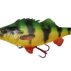 LEURRE 4D PERCH 12.5CM 25G - FIRE TIGER - SAVAGE GEAR