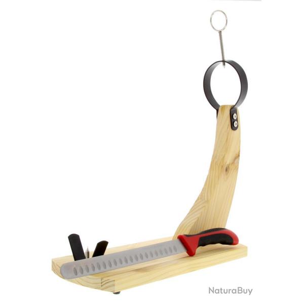 SUPPORT A JAMBON AVEC COUTEAU 25 CM - PRADEL EXCELLENCE