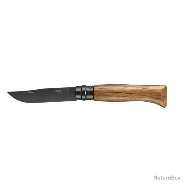 COUTEAU INOX N8 CHNE BLACK - OPINEL