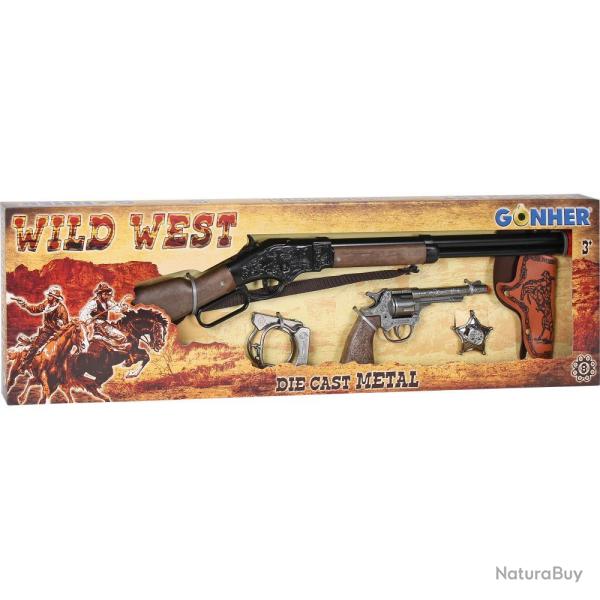 JOUET COFFRET COWBOY LUXE - GONHER