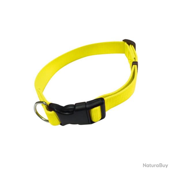 COLLIER NYLON JAUNE - 60cm - HB DOG