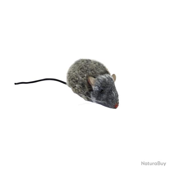 PELUCHE SOURIS GRISE 9 CM - HANSA CREATION
