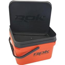 SEAU 10L + BASSINE INTEGREE - Orange - ROK