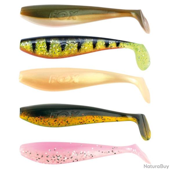 LEURRE ZANDER PRO SHAD 7.5CM - UV COLOURS - FOX RAGE