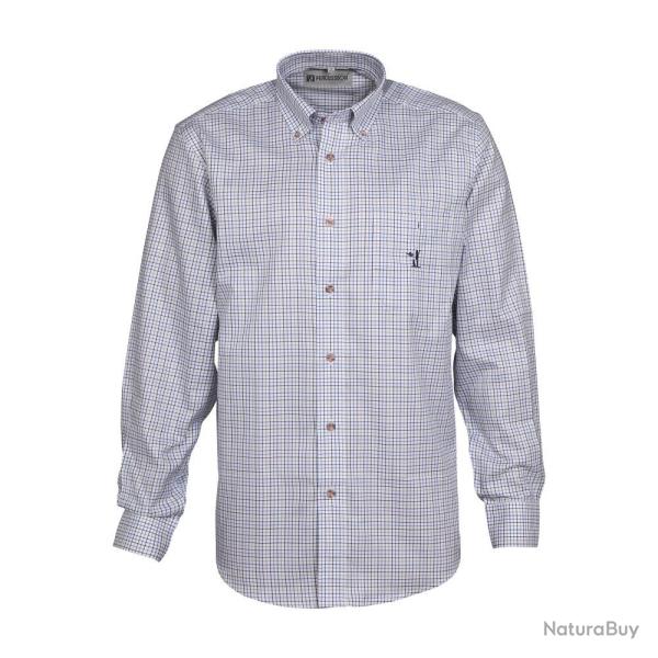 CHEMISE PETITS CARREAUX BLEU PERCUSSION