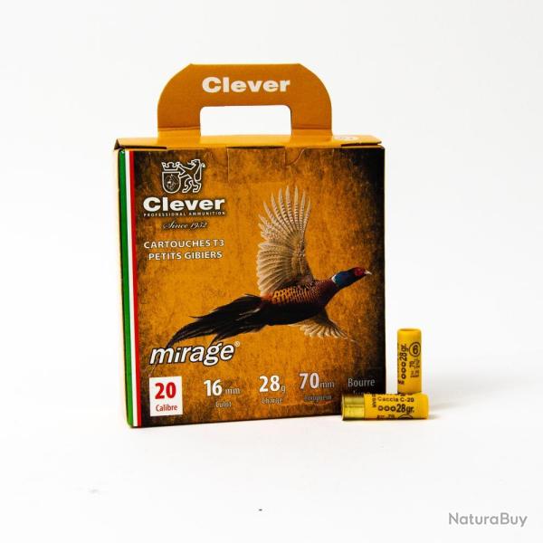 PACK CARTOUCHES T3 HUNT 20 70 28G BJ N CLEVER