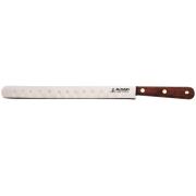 Couteau à Jambon Professionnel PRADEL - Lame Alvéolée 28 Cm - Manche Jaune - Neuf - Pour Charcuterie