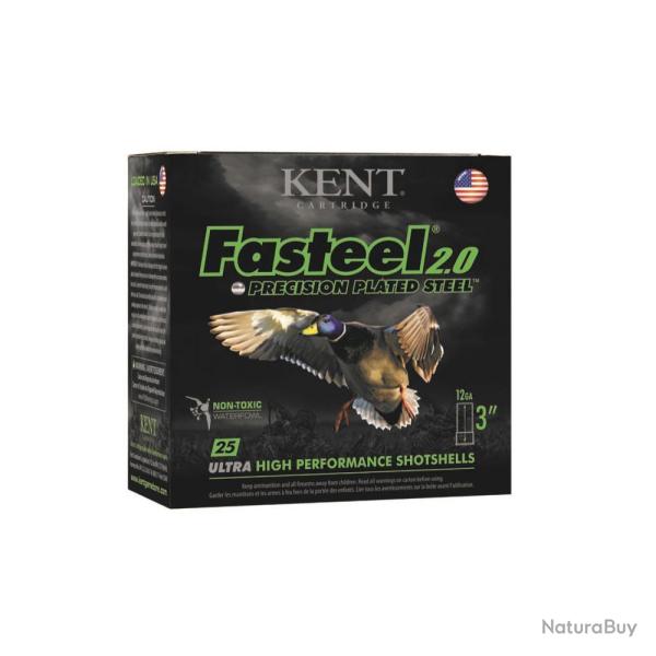 CARTOUCHES FAST STEEL HP 12MAG 36G BJ X25 N KENT