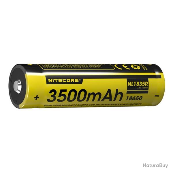 ACCUS LI-ION 18650 3500MAH 12,6WH USB - NITECORE
