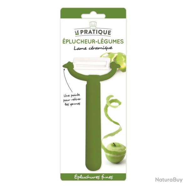 EPLUCHEUR LEGUMES INOX LAME ACIER - LE PRATIQUE