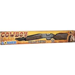 JOUET FUSIL COWBOY 12 COUPS - ACIER - GONHER