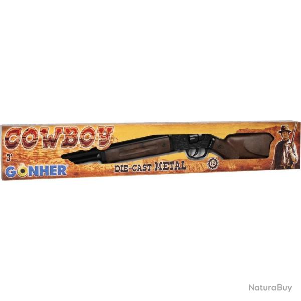 JOUET FUSIL COWBOY 12 COUPS - NOIR - GONHER