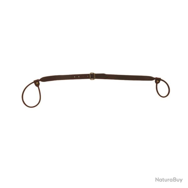 BRETELLE LASSO CUIR REGLABLE - 