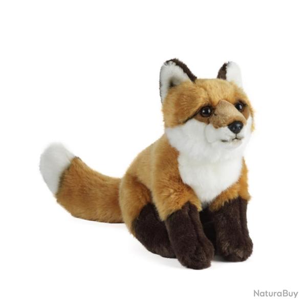 PELUCHE RENARD ASSIS 40CM - LIVING NATURE