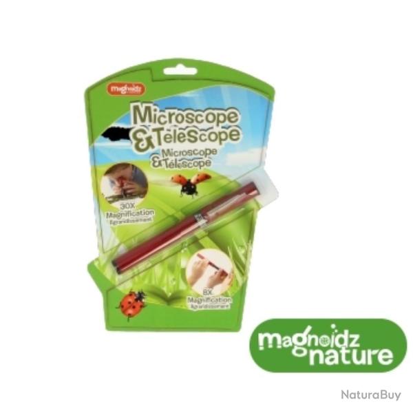 MICROSCOPE TELESCOPE DE POCHE - SHRINKLES