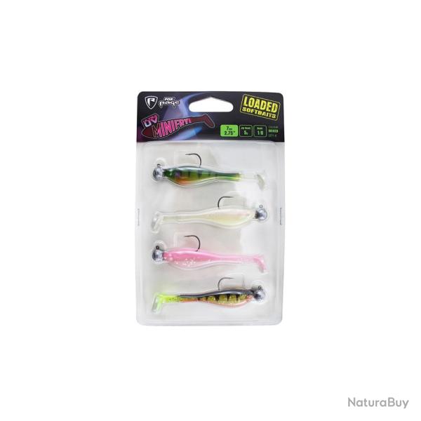 LEURRES MONTES MINI FRY UV X4 - 7CM - FOX RAGE