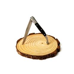 COUTEAU FIN M BOIS NOIR L 8 CM EDI - VIRGINIA D