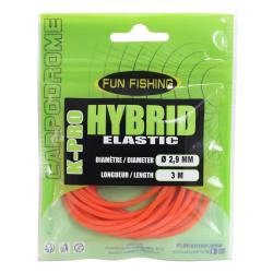 ELASTIQUE K-PRO HYBRID - 2.9MM - FUN FISHING