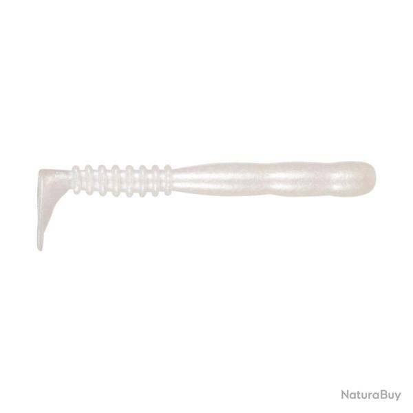 LEURRE ROCKVIBE SHAD 8,9CM X8 - PEARL WHITE - REINS