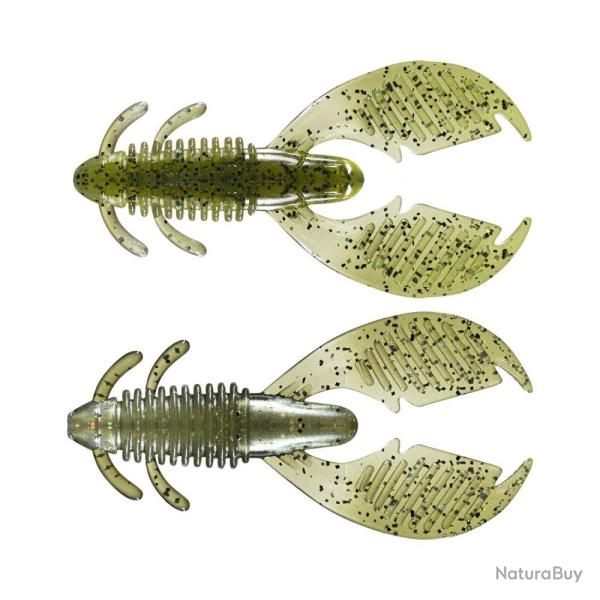 LEURRE AX CRAW MINI 5CM X12 - DOS VERT - REINS