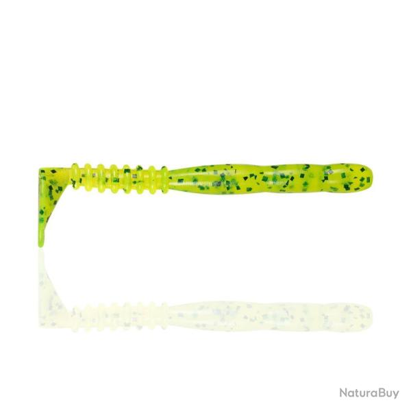 LEURRE ROCKVIBE SHAD 7.6CM X15 - CHARTREUSE PEPPER - REINS