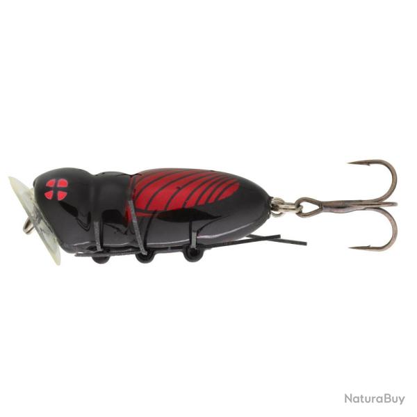 LEURRE GEMIBUG F 3CM 2G - BLACK BUG - SAKURA