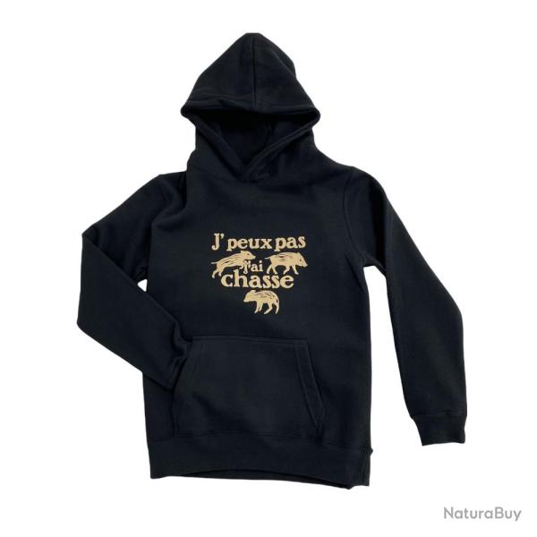 SWEAT HOOD ENF J PEUX PAS MARCASSIN BARTAVEL