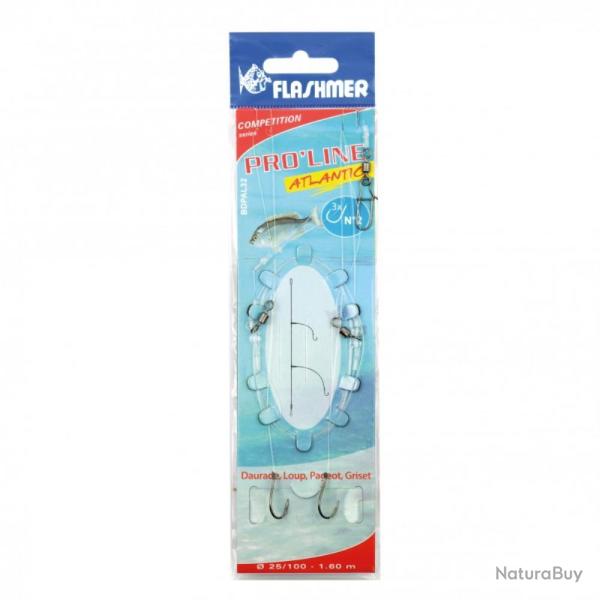 BAS DE LIGNE PRO-LINE ATLANTIC 3HAM - 4 - FLASHMER