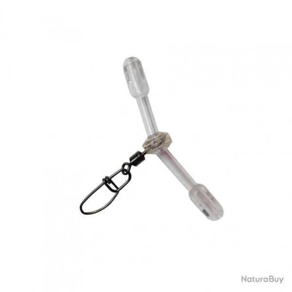 ANTI-TANGLE TRANSPARENT X3 - 4.5CM - FLASHMER