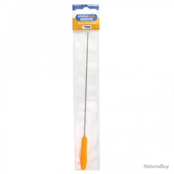 AIGUILLE BISEAUTEE MANCHE PLASTIQUE 16CM - FLASHMER