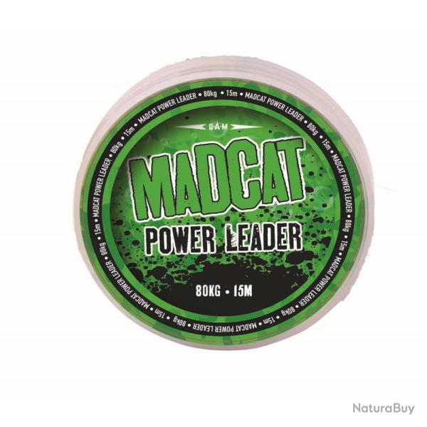 TRESSE POWER LEADER 15M - 80KG - MADCAT