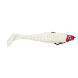 LEURRE M NEO SHALLOW 9CM 4G - BLANC TETE ROUGE - DELALANDE