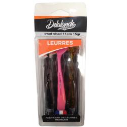 LEURRE M SWAT SHAD 11CM 15G - MULTICOLOR - DELALANDE