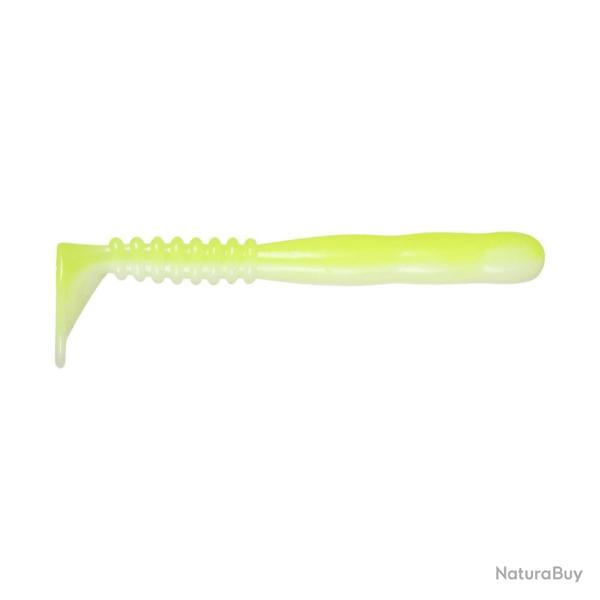 LEURRE ROCKVIBE SHAD 7.6CM X12 - WHITE CHARTREUSE - REINS