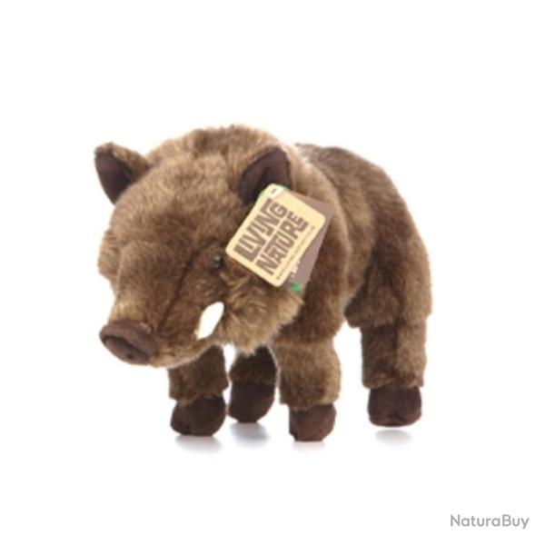 PELUCHE SANGLIER 30CM - LIVING NATURE