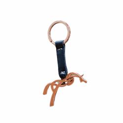PORTE CLE TIBOU - NOIR / ROSE GOLD - PENELOPE LEPREVOST